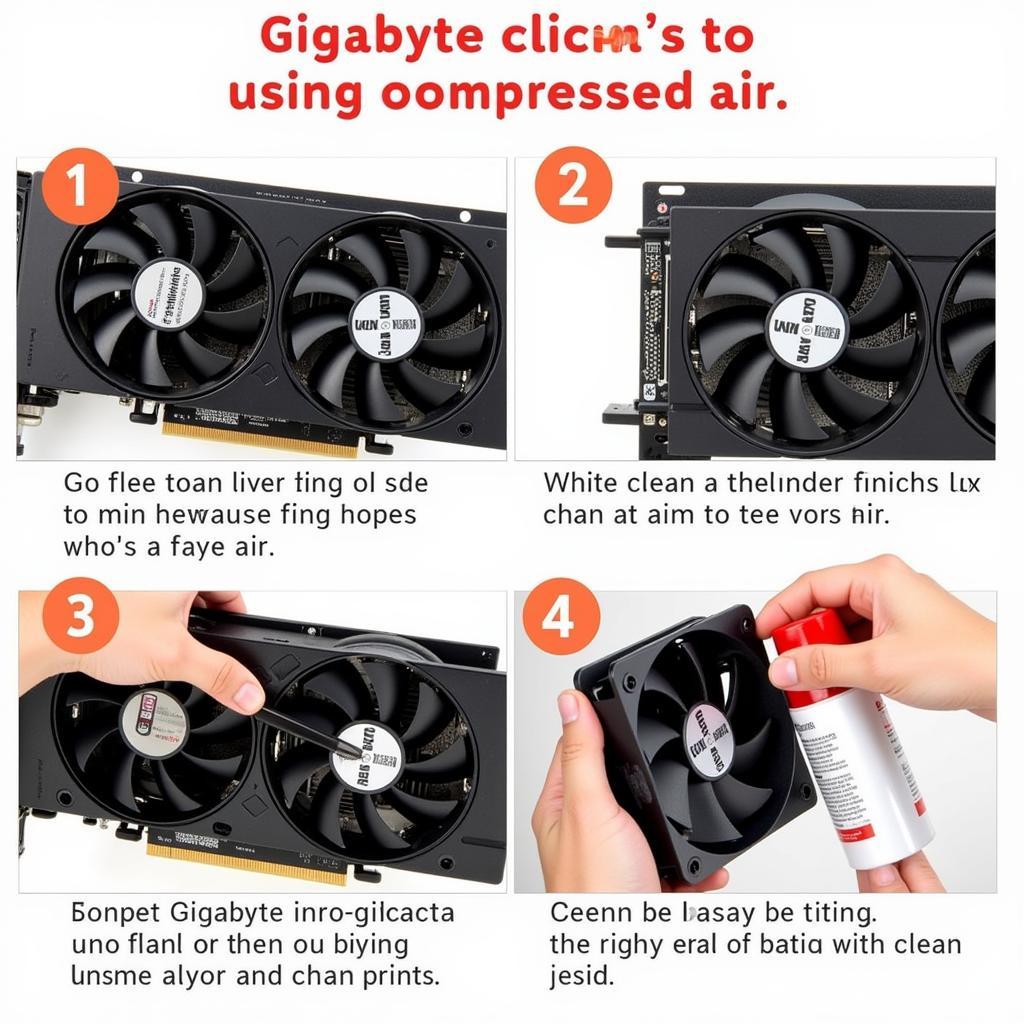 Cleaning Gigabyte VGA Fan