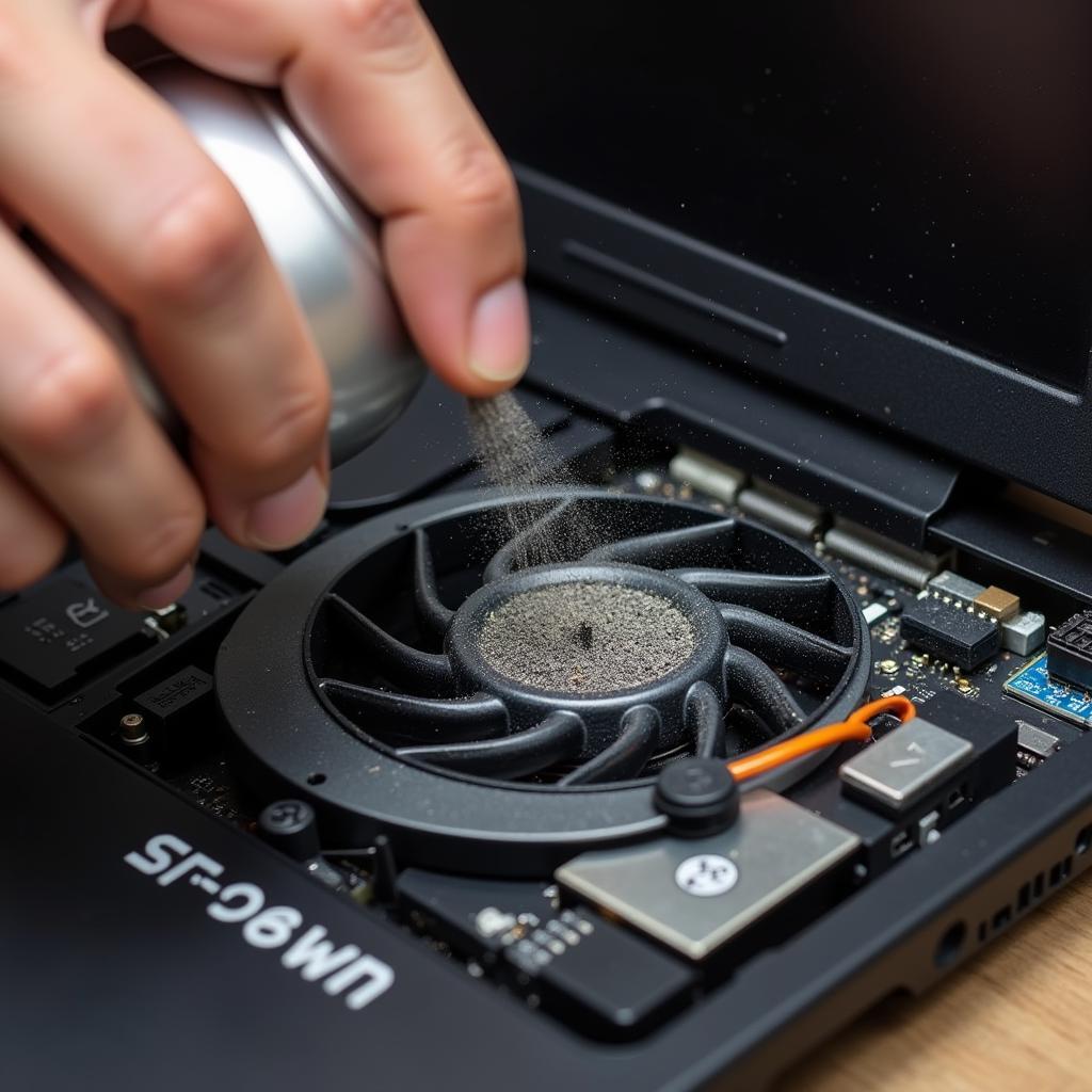 Cleaning Laptop Fan