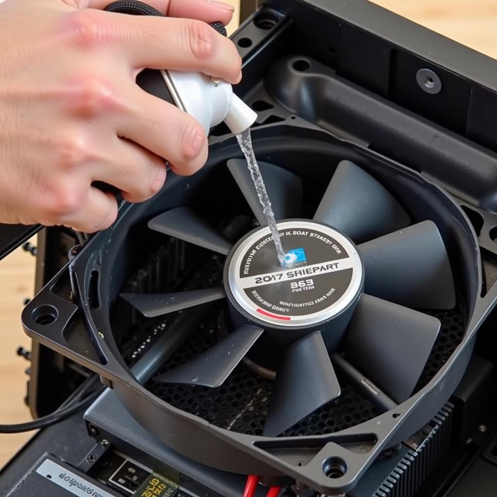 Cleaning PC Fan from Dust