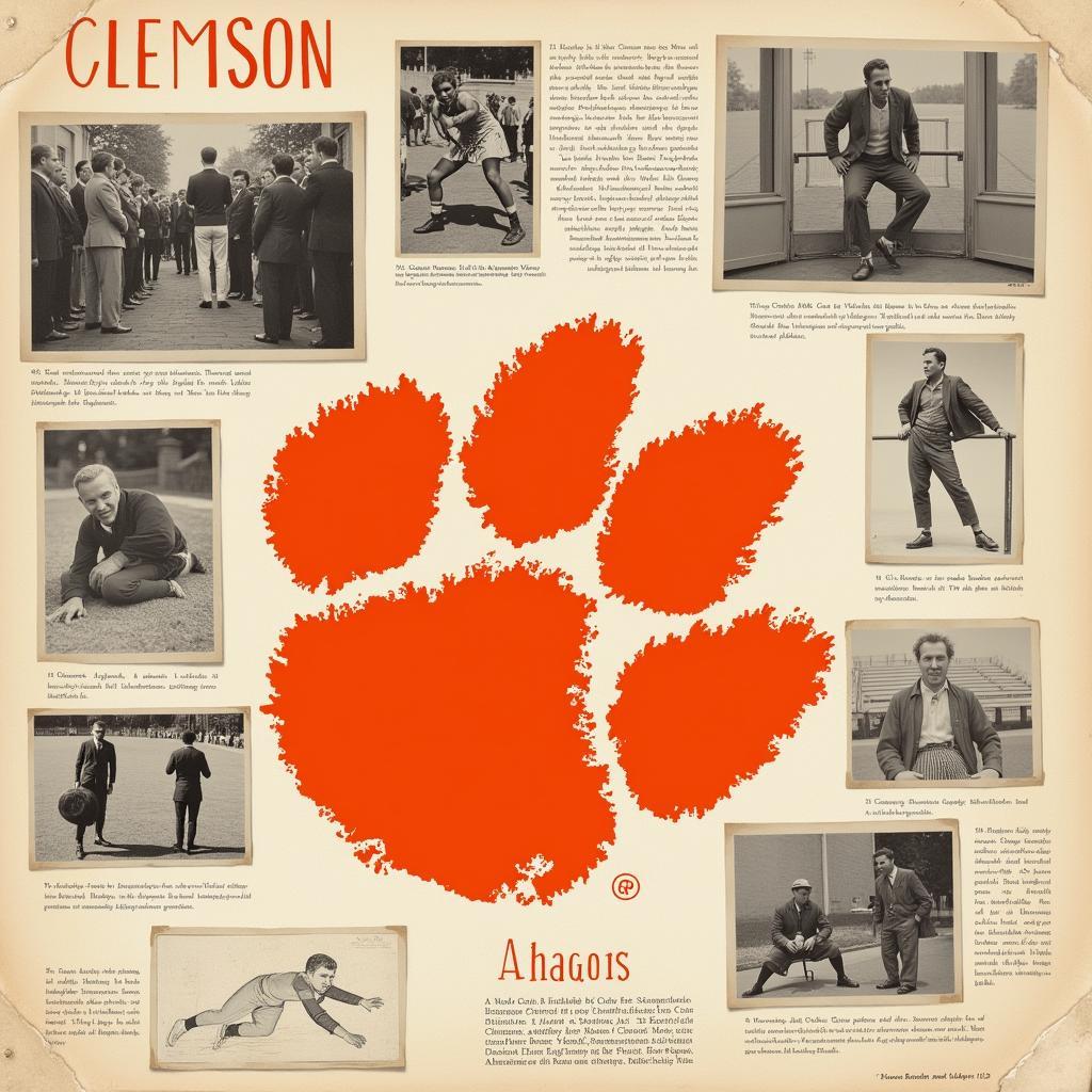 Clemson Tiger Paw Origins