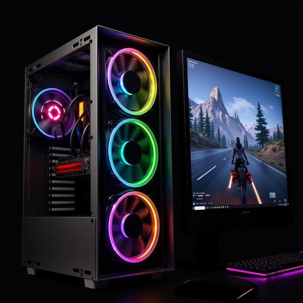 Colorful GTX 1060 6GB 3 Fan gaming setup