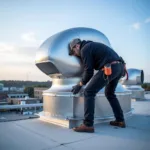 Commercial Exhaust Fan Installation