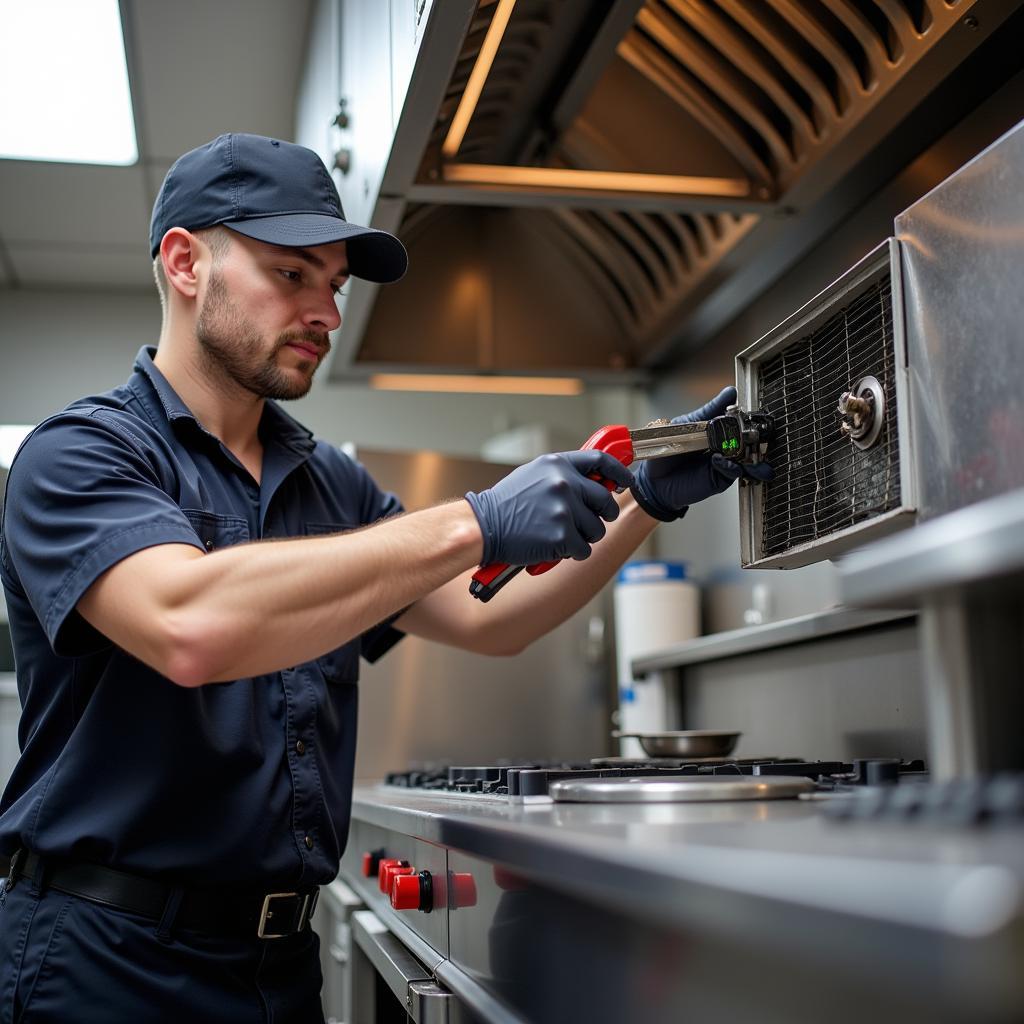 Commercial Kitchen Extractor Fan Inspection