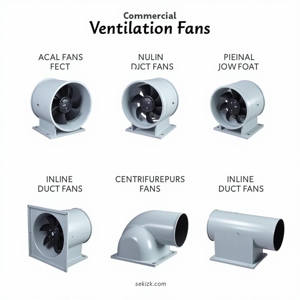 Different Types of Commercial Ventilation Fans