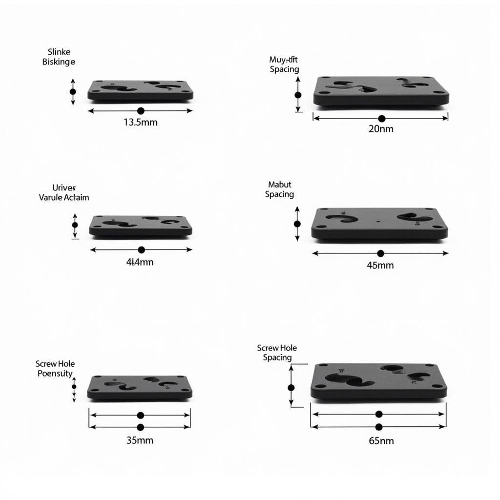 Computer Case Fan Rubber Mounts Size Comparison