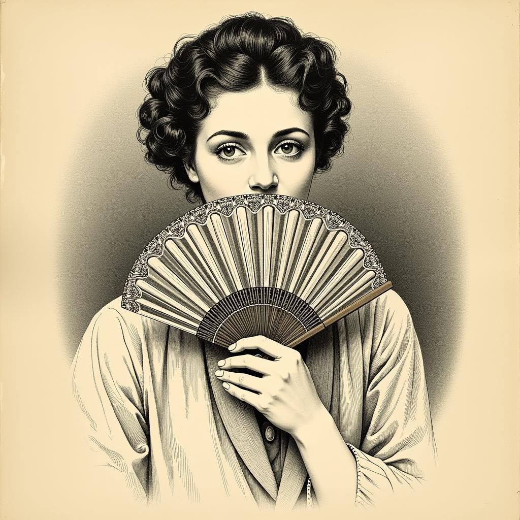 woman-hiding-face-behind-fan