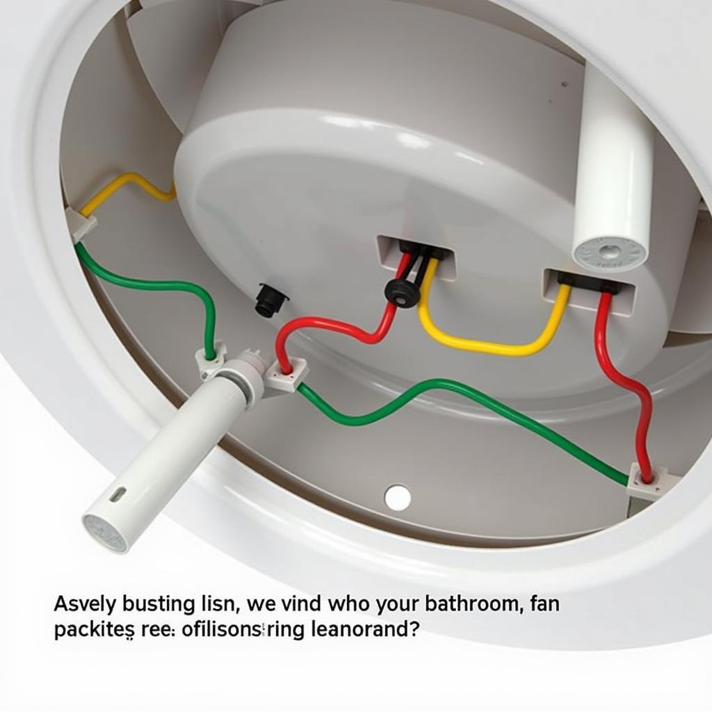 Connecting the Bathroom Fan Wiring