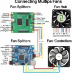 Connecting Multiple Fans to a Single Header