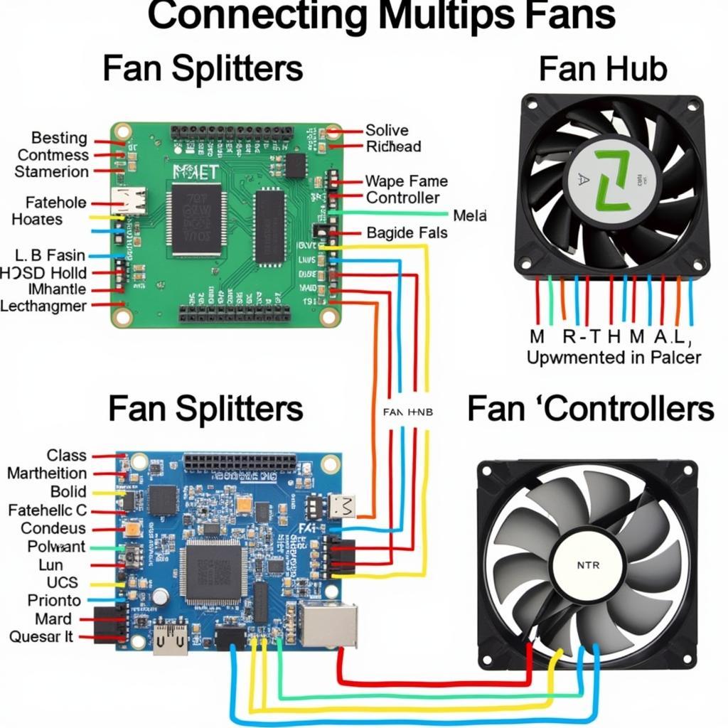 Connecting Multiple Fans to a Single Header