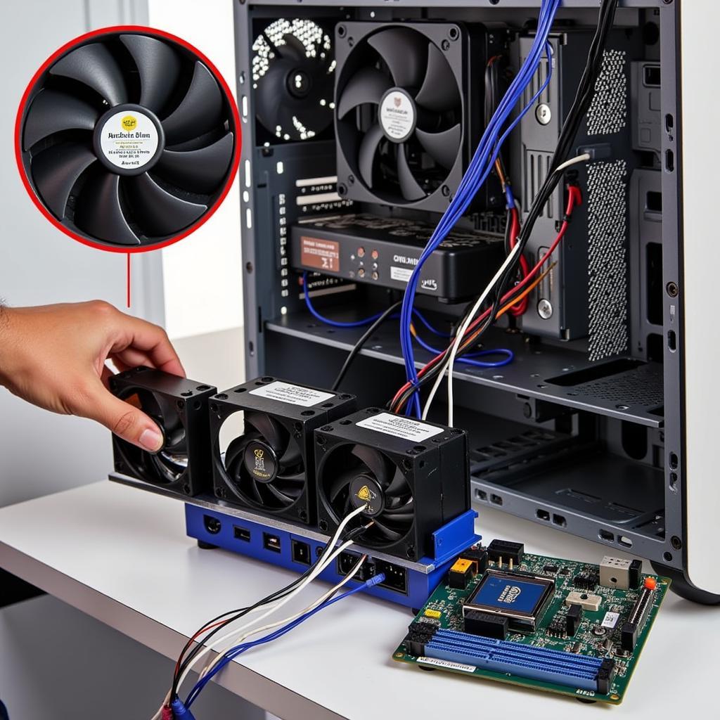 Connecting PC Case Fans to Motherboard