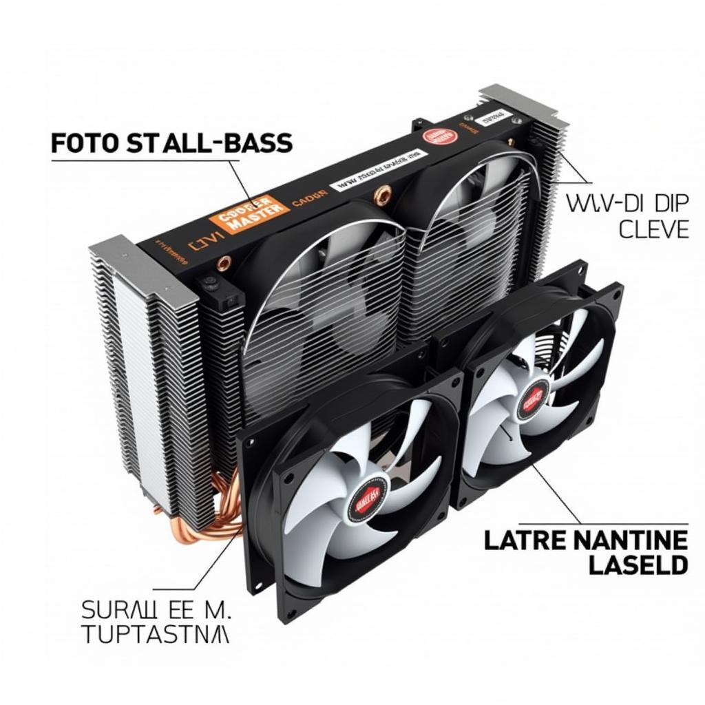 Cooler Master 120mm AIO Components