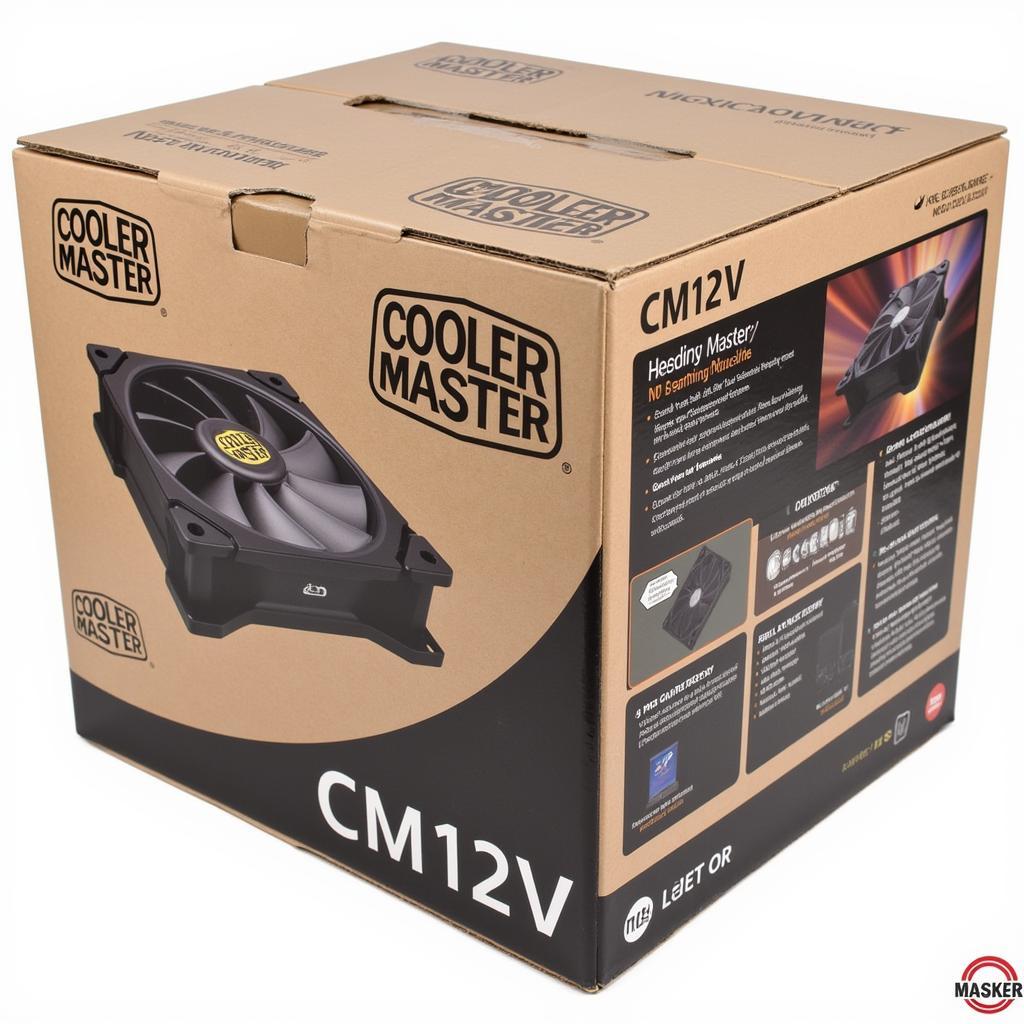 Cooler Master CM12V CPU cooler packaging