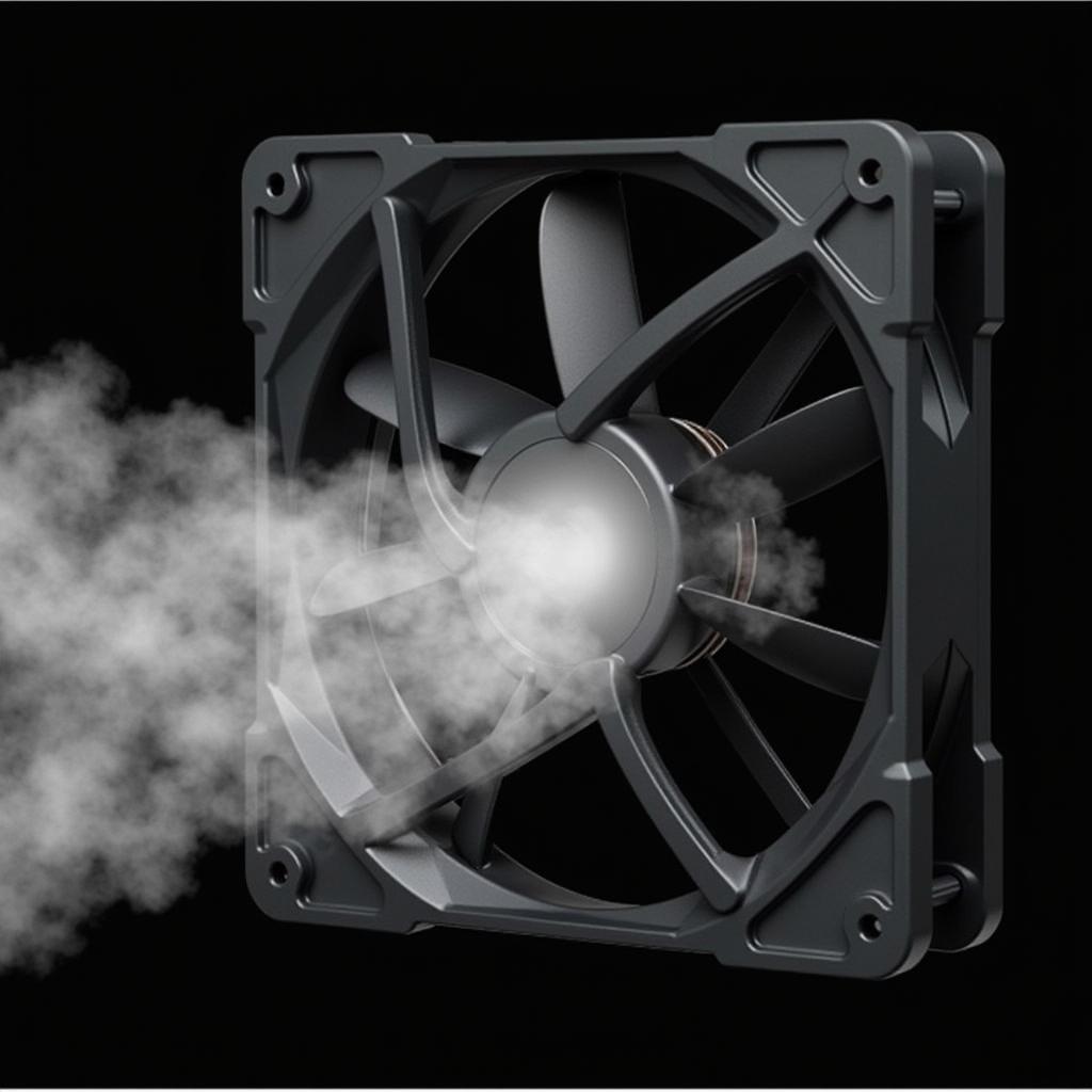 Cooler Master Fan 12 Airflow Demonstration