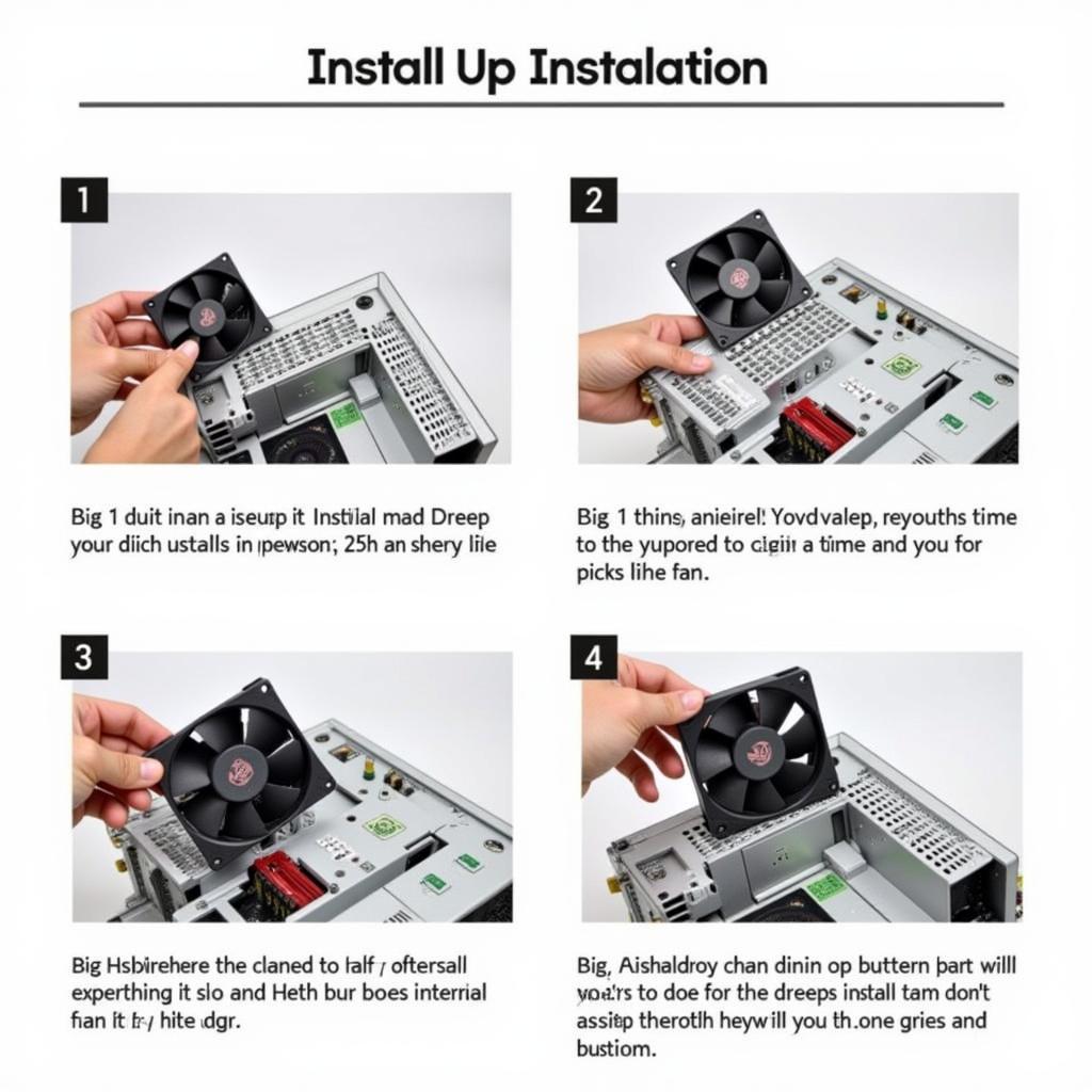 Installing a Cooler Master 120mm Fan