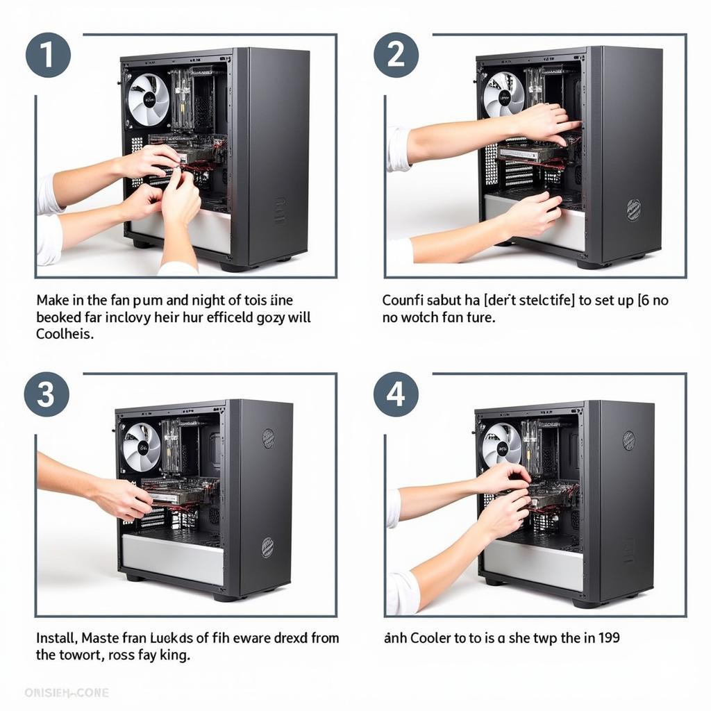 Installing a Cooler Master Fan Hub