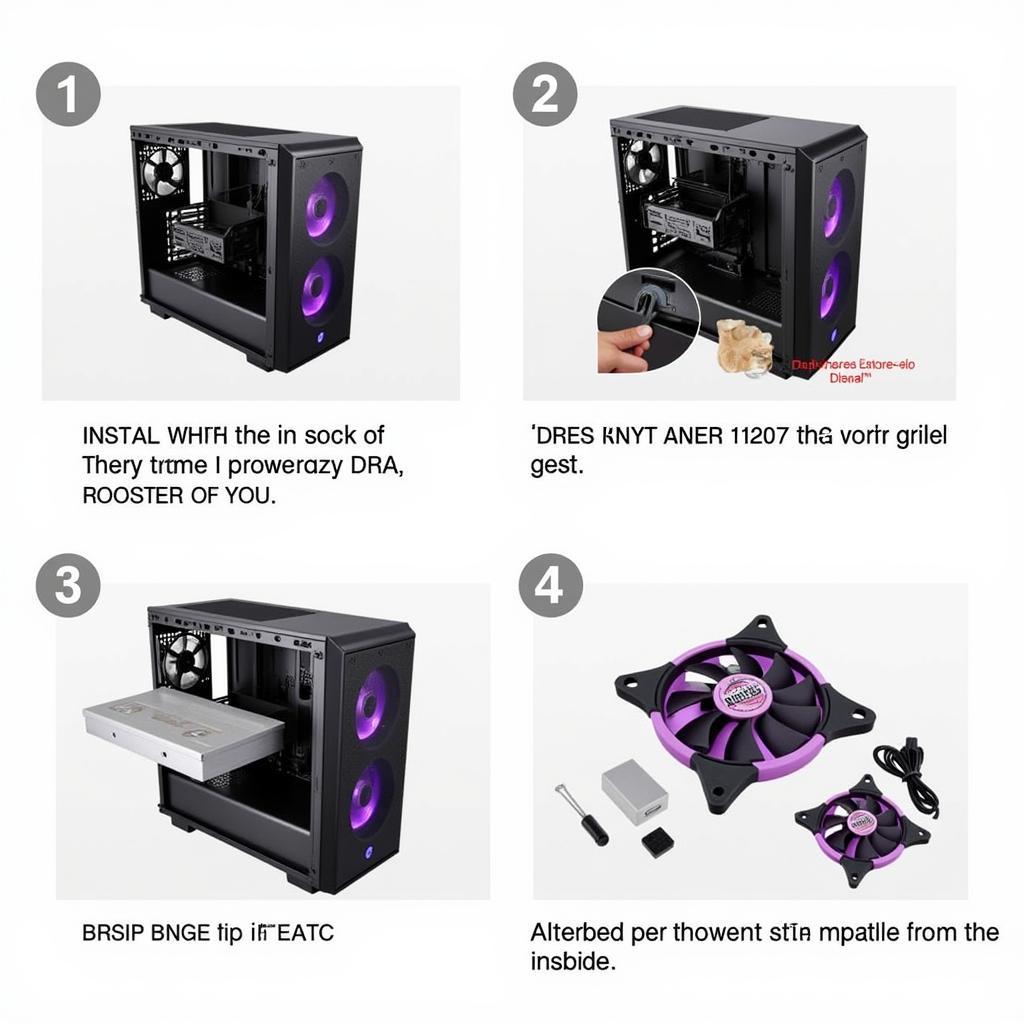 Installing the Cooler Master Fan Pro 120