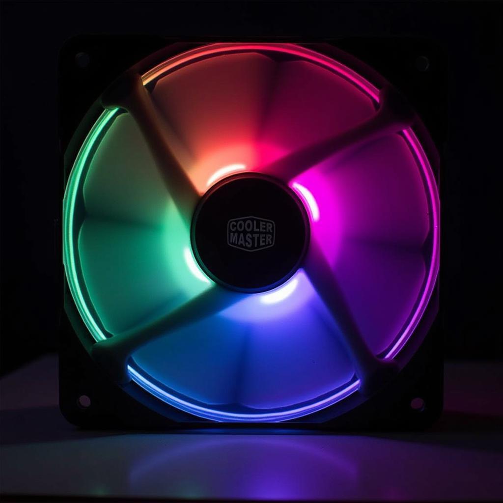 Cooler Master MasterFan MF120R RGB lighting