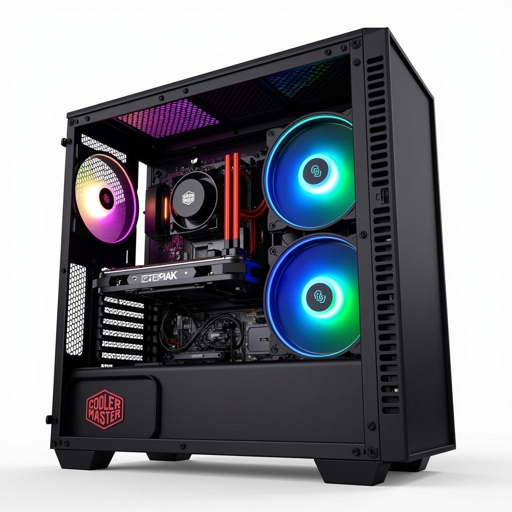 Cooler Master MasterFan MF120R RGB PC build