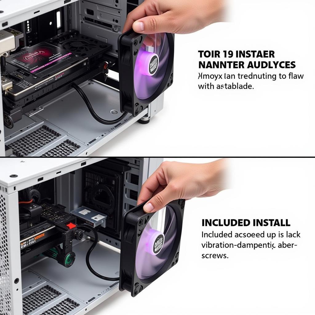 Installing Cooler Master MF120R ARGB Fans