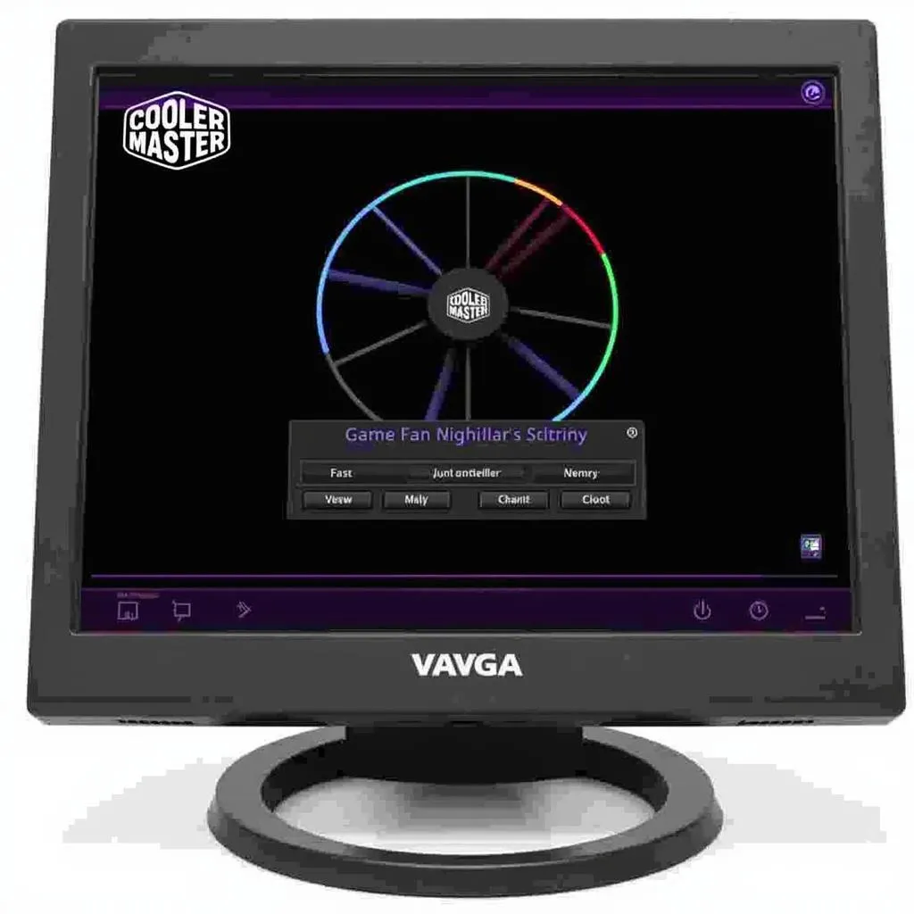 Cooler Master RGB Fan Controller Software Interface