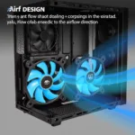 Coolerman X2 Dual Fan Design