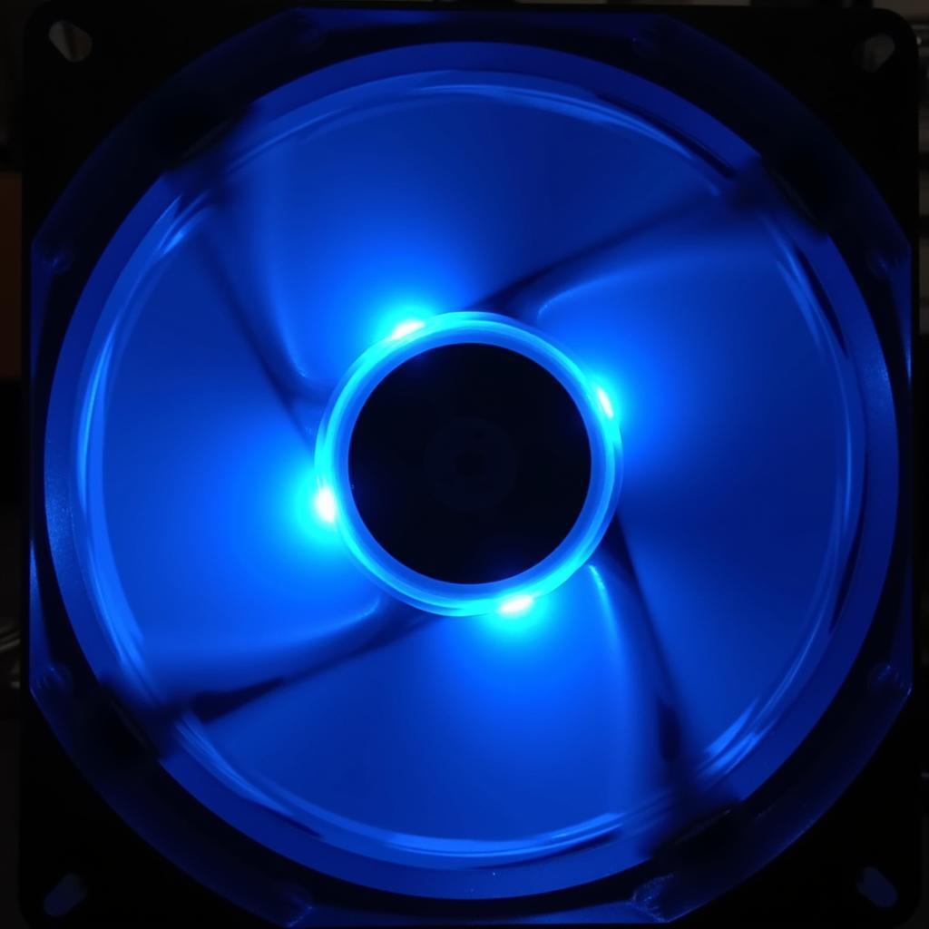 Computer Cooling Fan Operating at 6,000 RPM