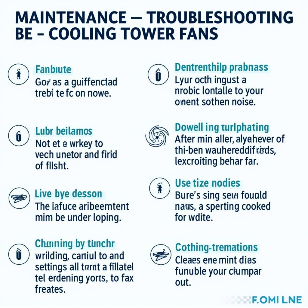 Maintenance and Troubleshooting of Cooling Tower Fans