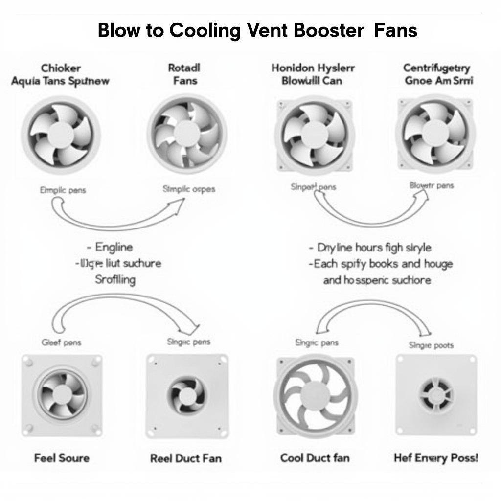 Different Types of Cooling Vent Booster Fans