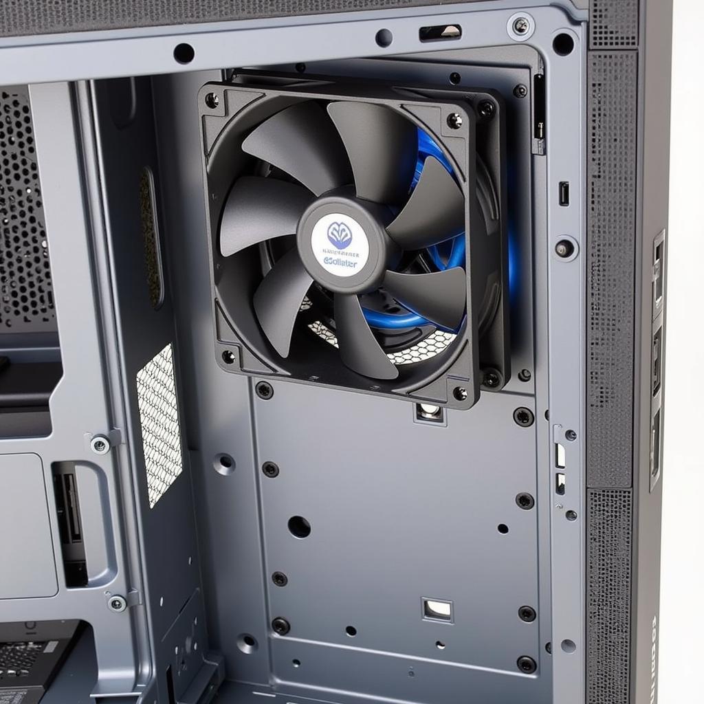 Coolmaster fan being mounted on a different brand PC case