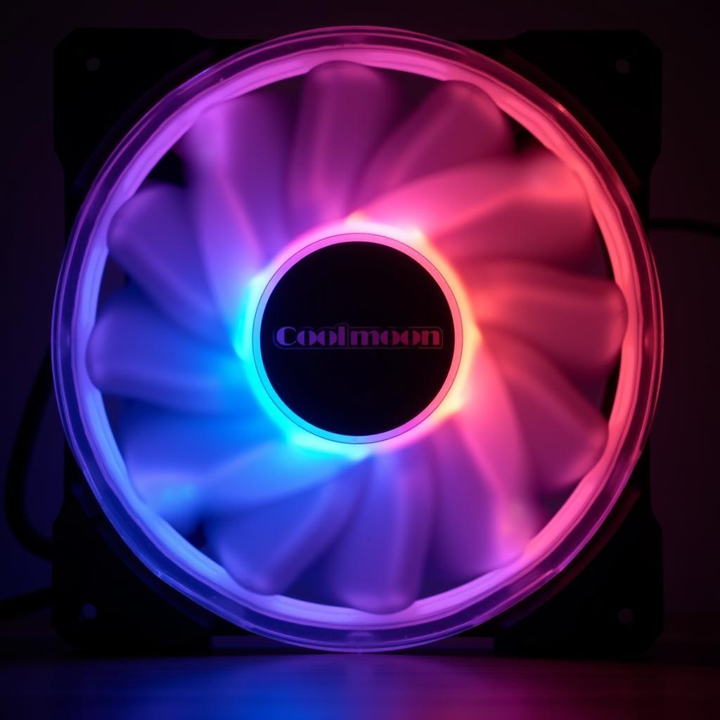 Coolmoon Fan with RGB Lighting