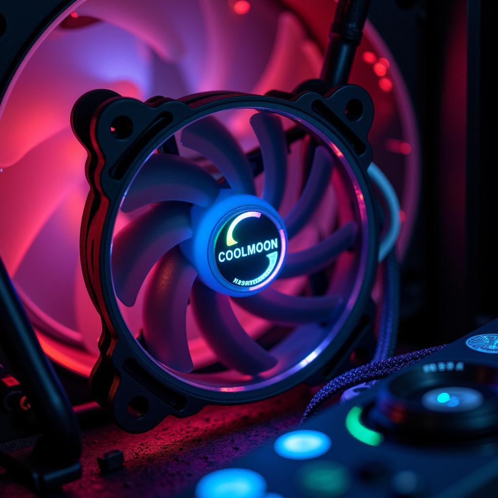 Coolmoon V9 RGB Fan