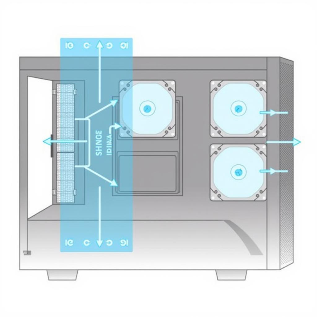 Coolmoon Ver 9 Airflow Diagram