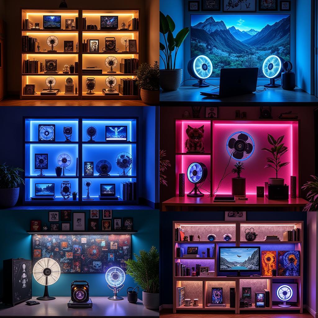 Creative Display Ideas for Cooltronics Fans