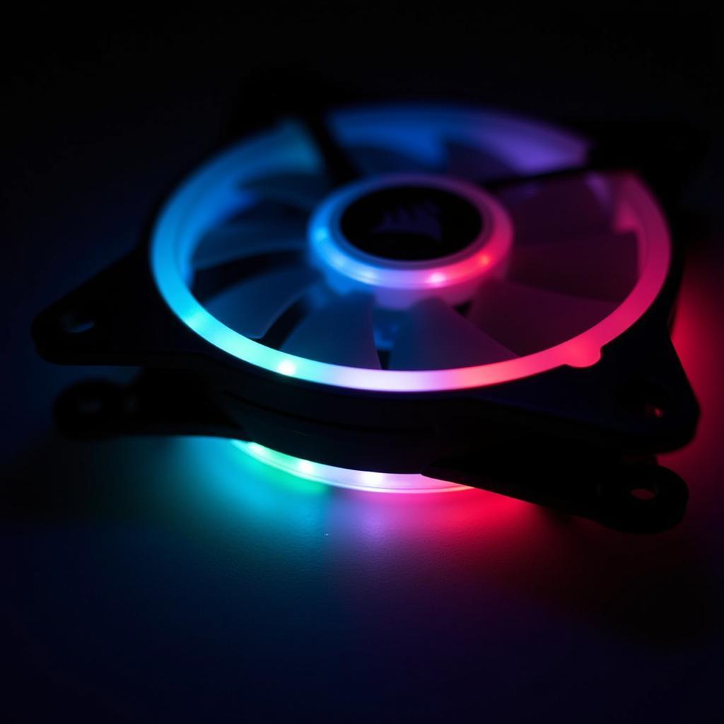 Corsair Fan Led Close Up