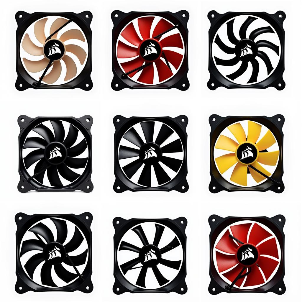 Corsair Fan PNG Collection