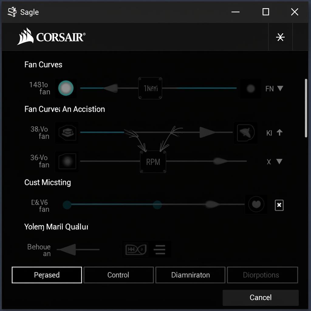 Corsair iCUE Software Control