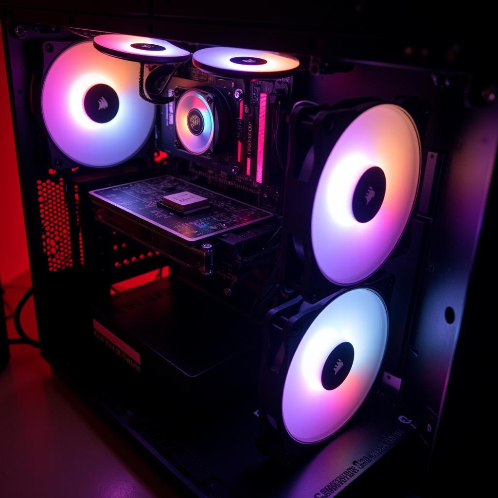 Corsair RGB Fan Build