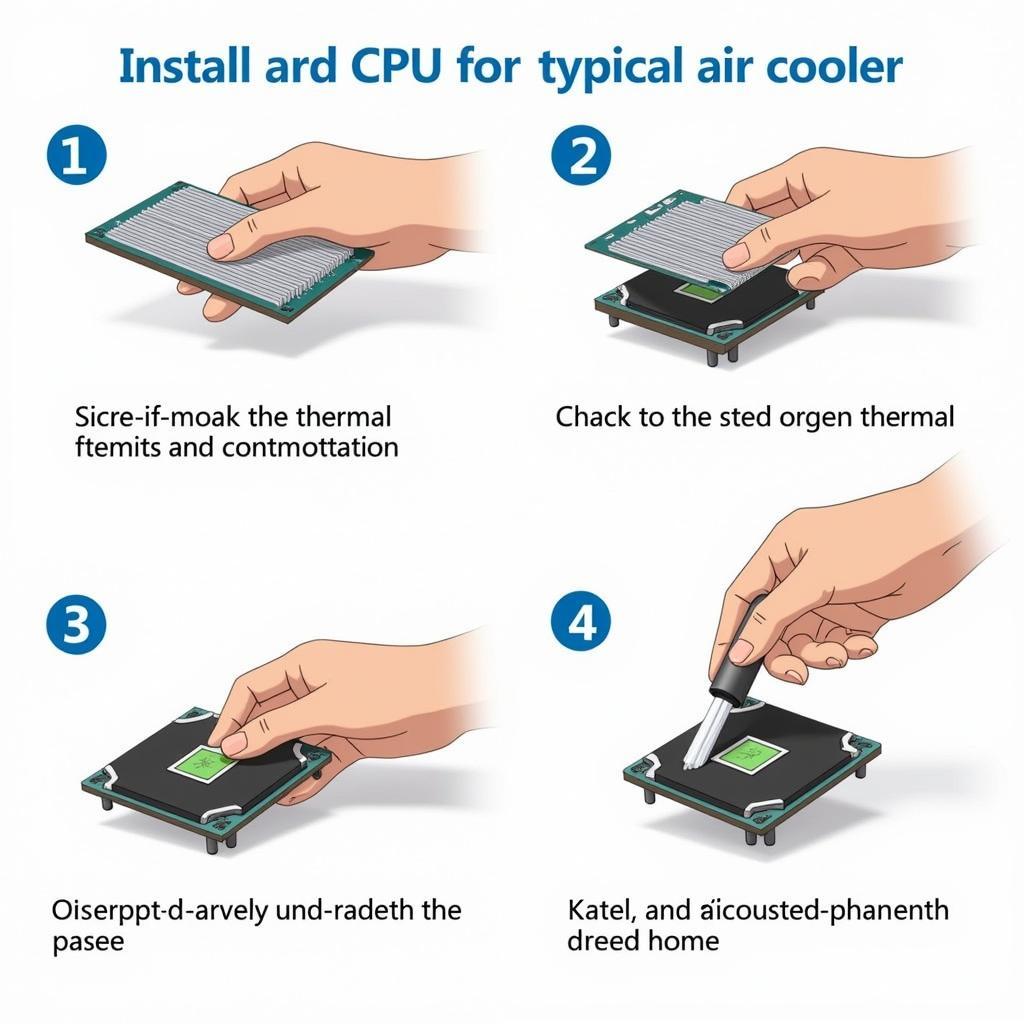 Installing a CPU Air Cooler