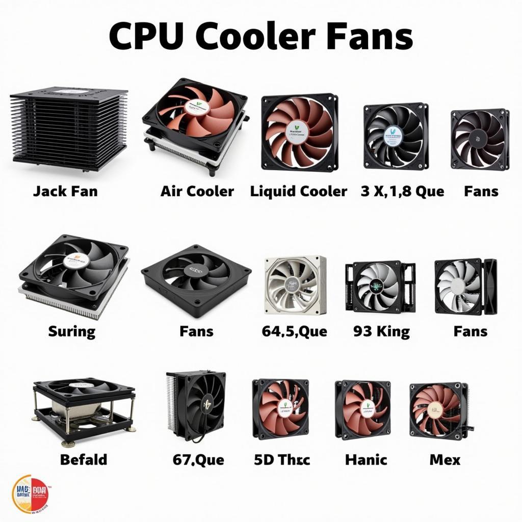 Different Types of CPU Cooler Fans