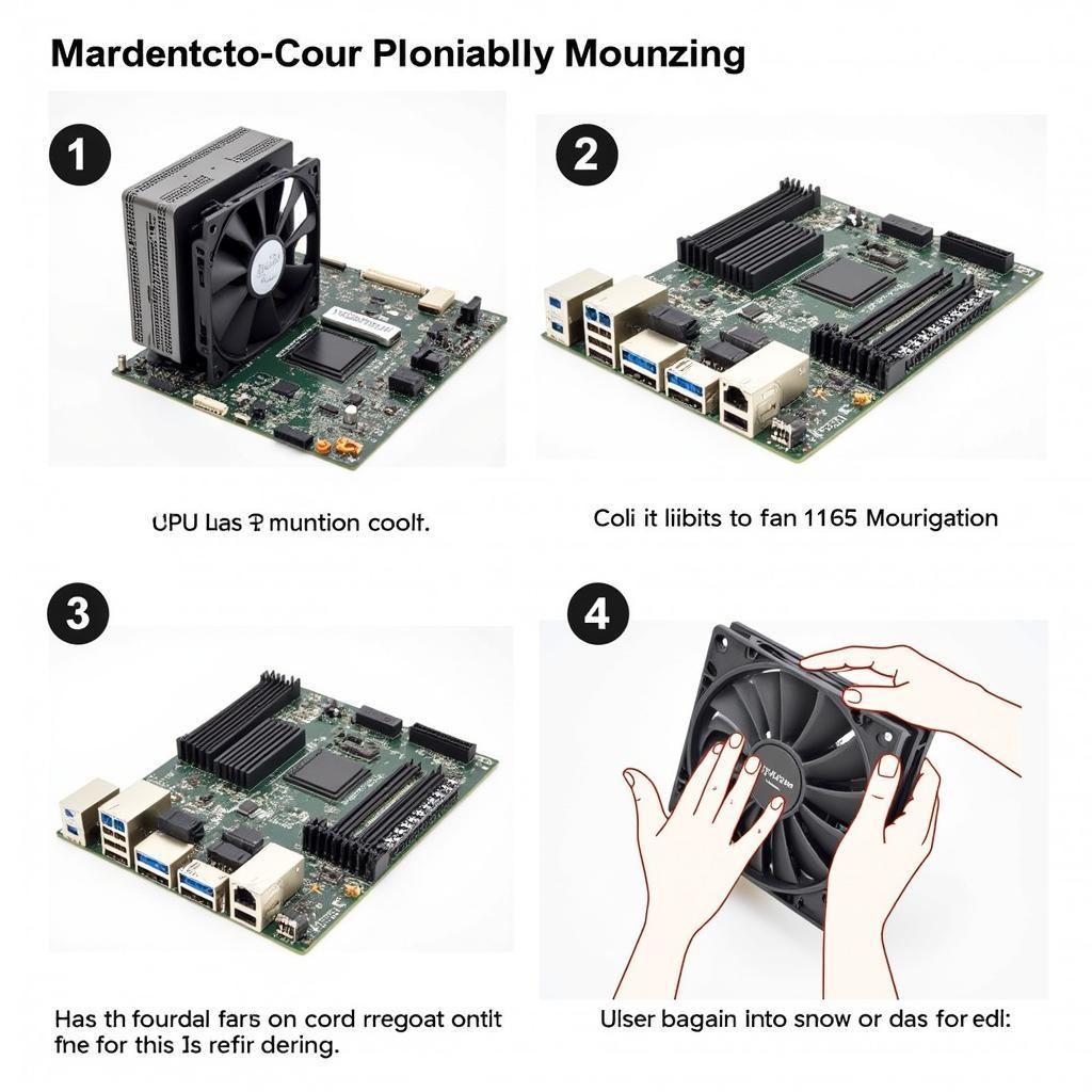 Installing a CPU Cooler on Socket 1155