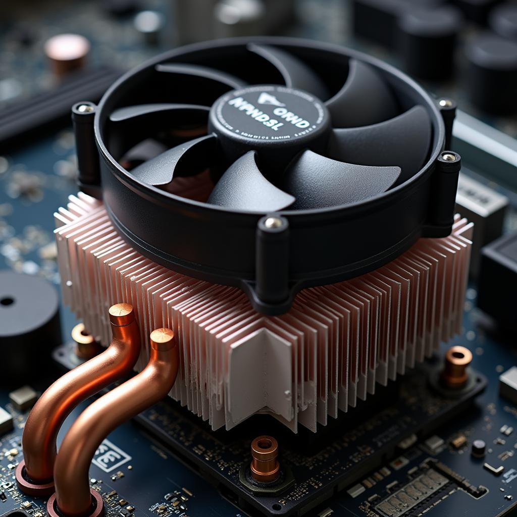 CPU fan and heatsink