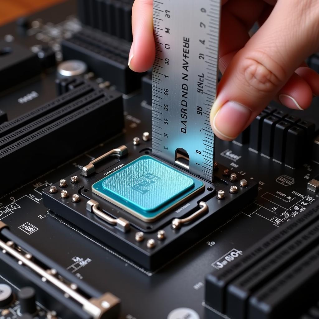 Measuring CPU socket dimensions for fan compatibility