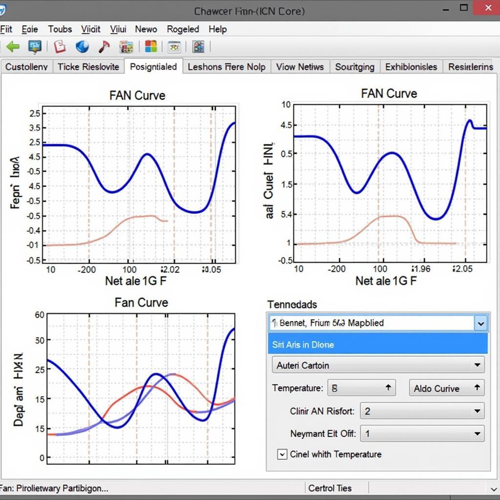 CPU Fan Control Software Interface