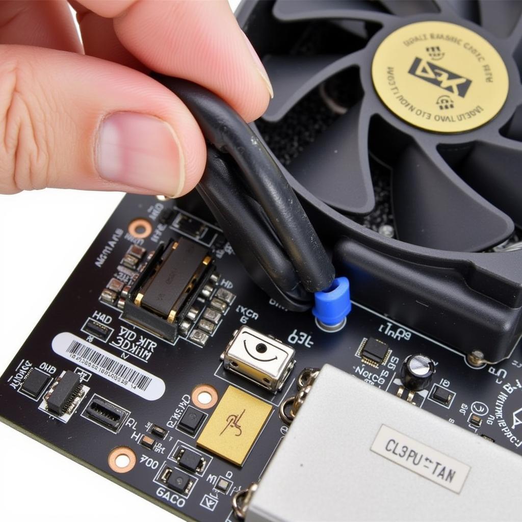 Disconnecting the CPU Fan Power Cable