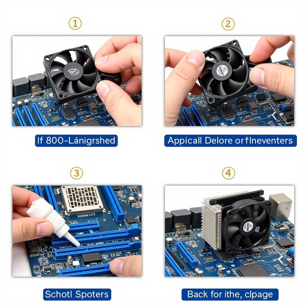 CPU Fan Socket 1156 Installation Guide