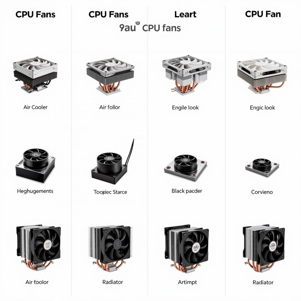 Different Types of CPU Fans