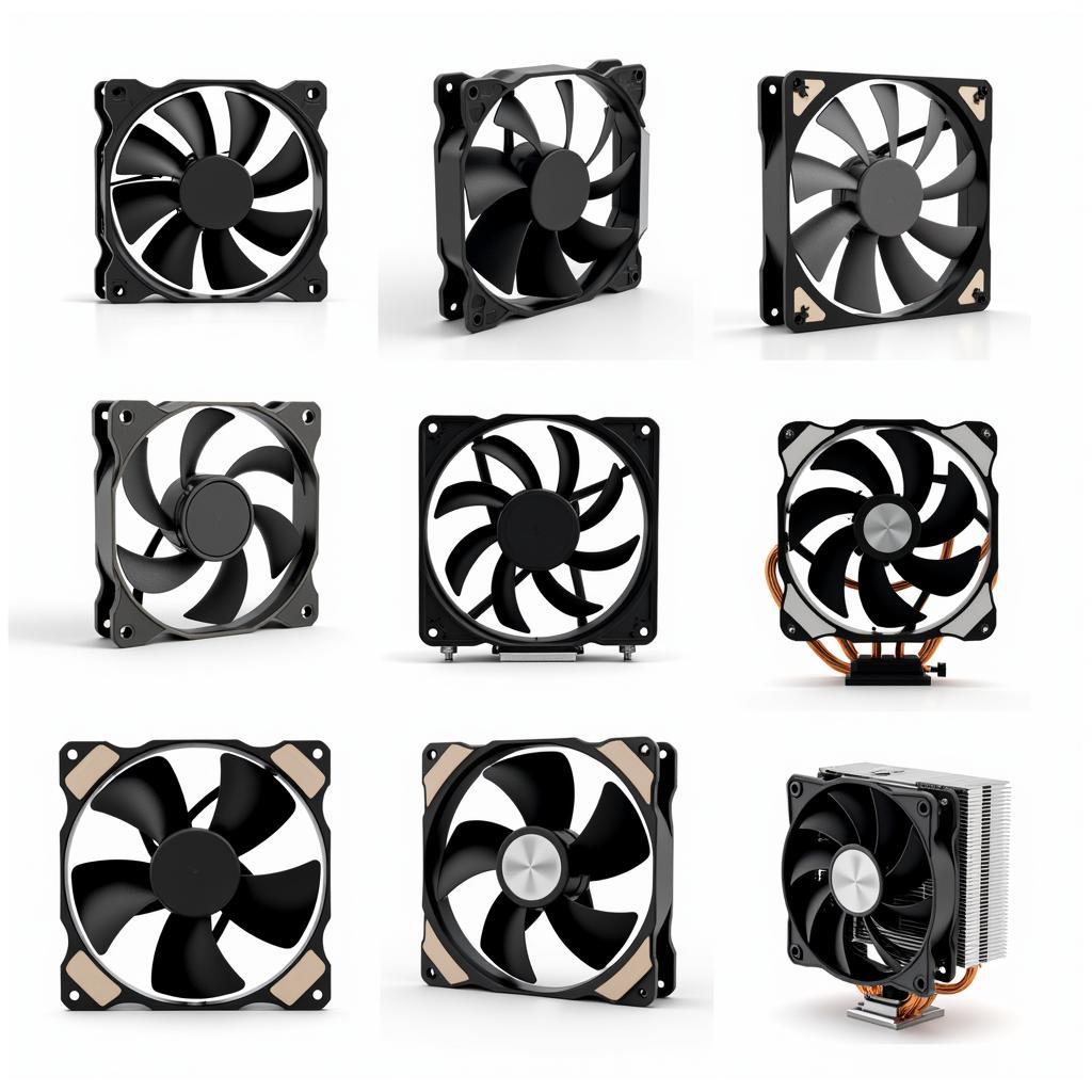 Different types of CPU fans