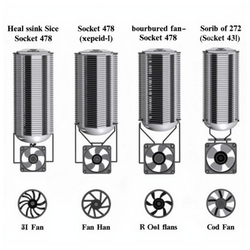 Types of CPU Fans for Socket 478