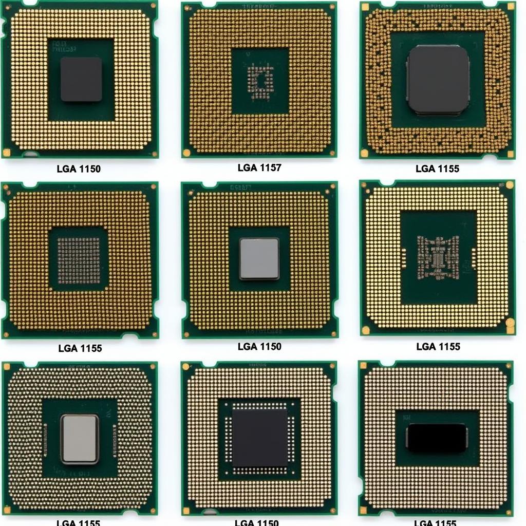 Different Types of CPU Sockets