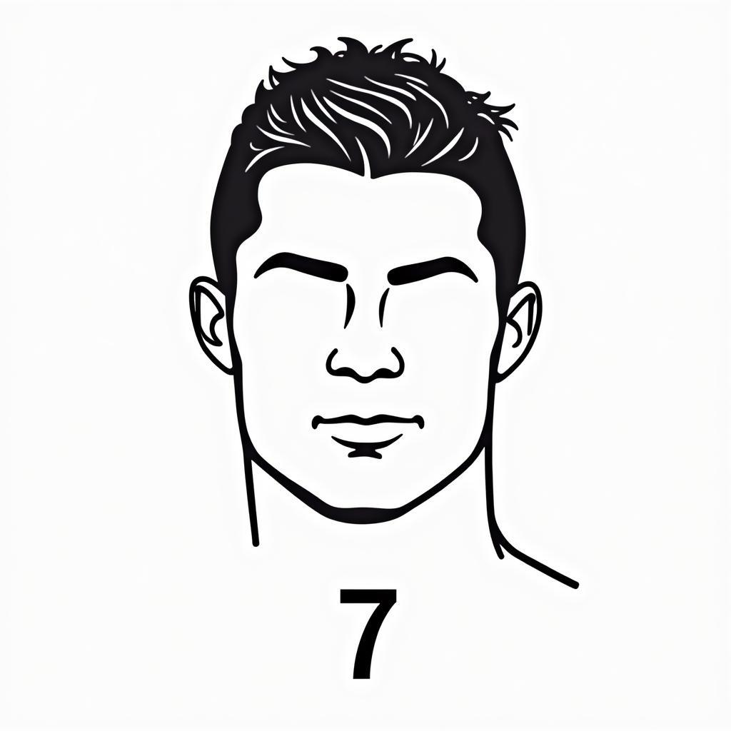 Minimalistic CR7 Design